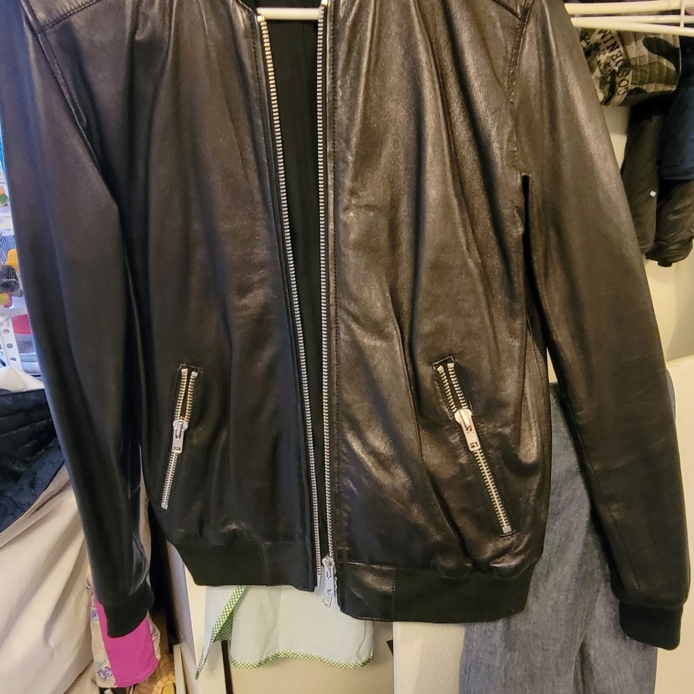 DSTLD LEATHER JACKET